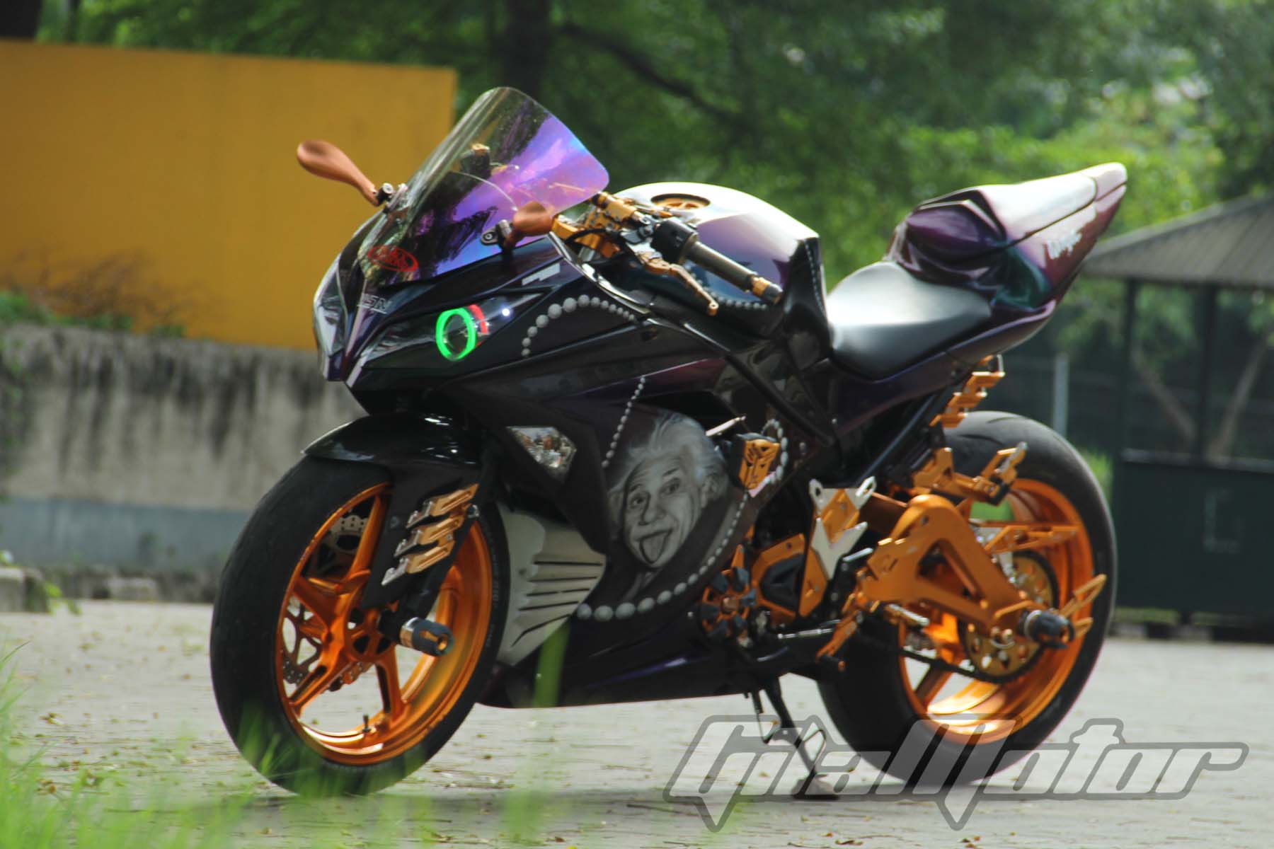 Modifikasi Kawasaki Ninja 250 2014 Pelet Toko Aksesoris Gilamotor
