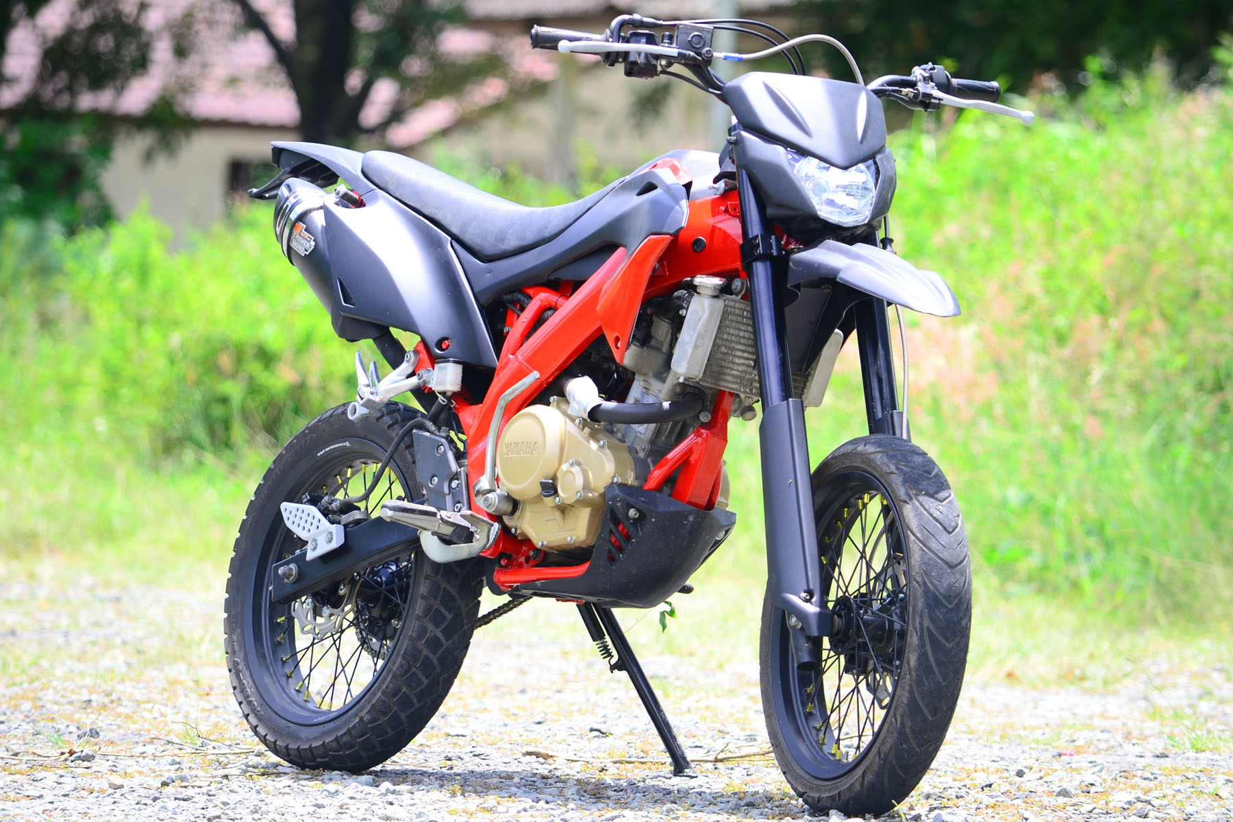 70 Modif Yamaha Vixion Jadi Supermoto Terupdate Janggel Motor