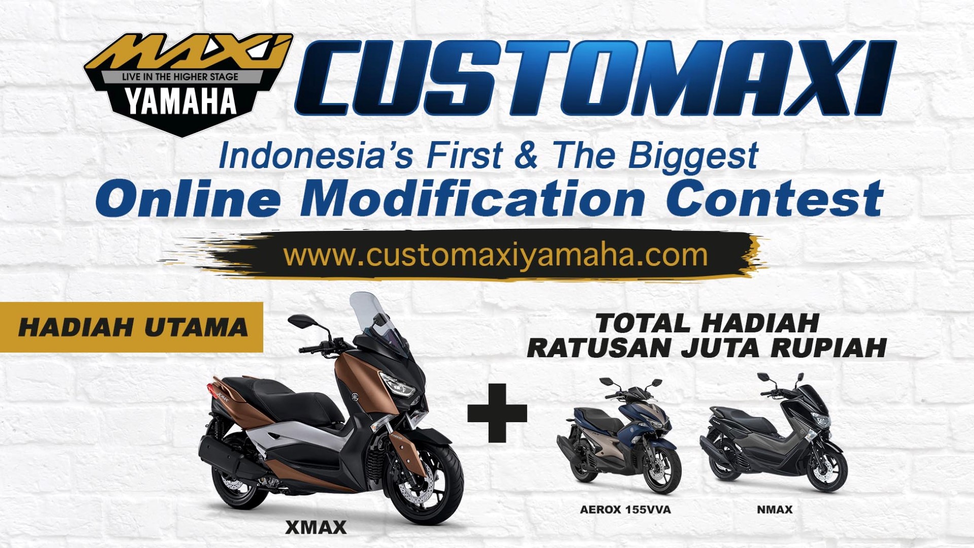 Yuk Ikutan Kontes Modif Online Maxi Yamaha Gilamotor
