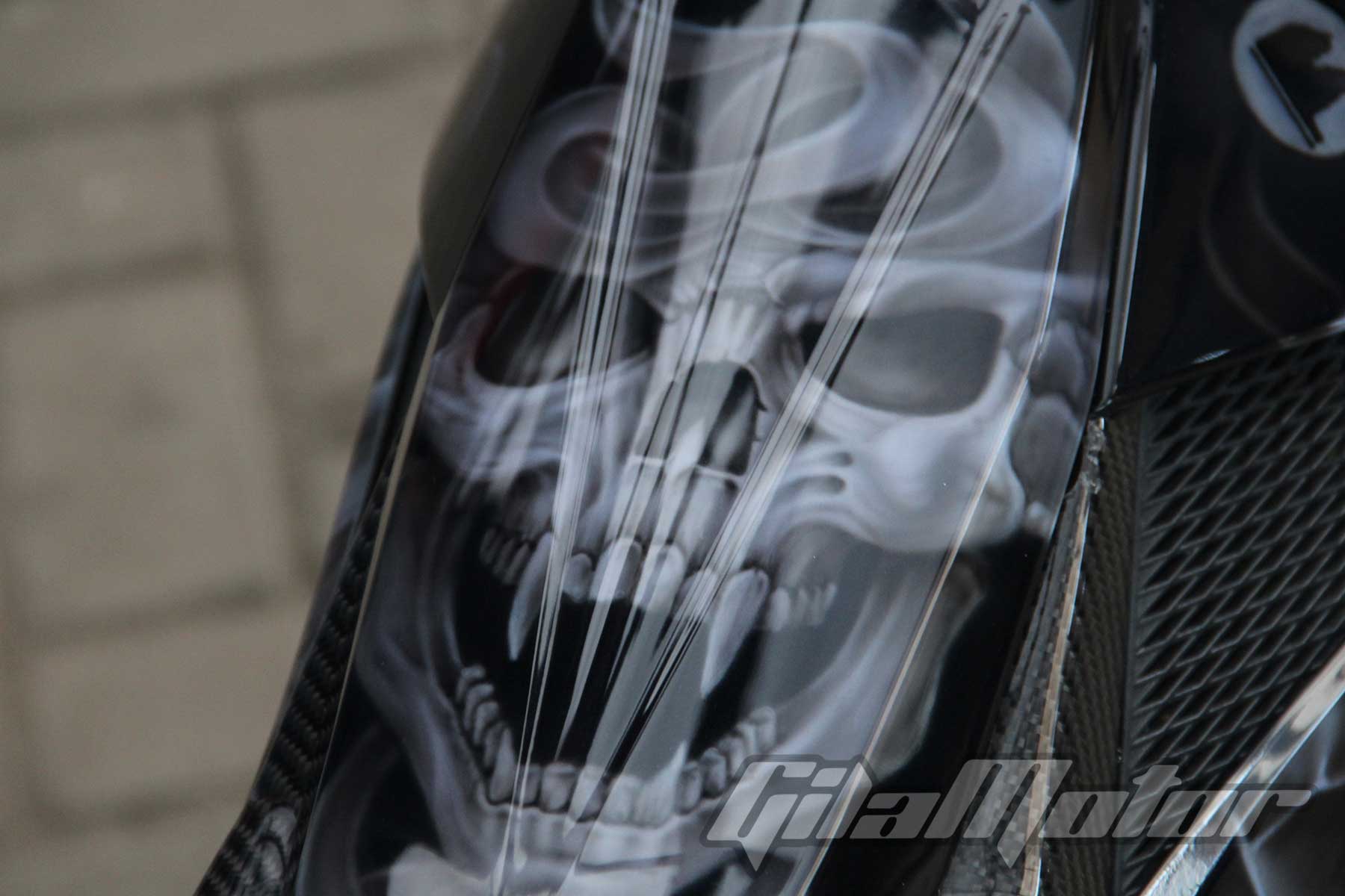 Modifikasi Suzuki Satria F150 Black Predator 4