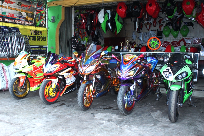 Vinsen Motor Sport, One Stop Modification di Bogor Gilamotor Vinsen Motor Sport, One Stop Modification di Bogor Gilamotor