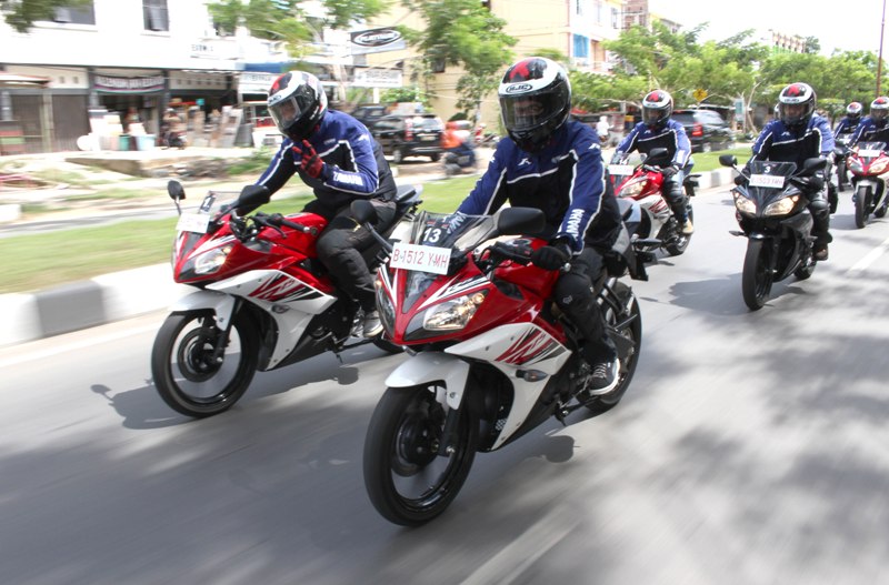  Touring  Yamaha R15 Aceh Medan  11 Gilamotor