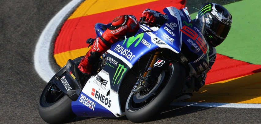 Rider Yamaha Keluhkan Performa Ban  di MotoGP  Aragon 