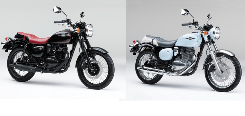 Warna Baru Kawasaki Estrella Versi 2019 Aura Retro Makin 