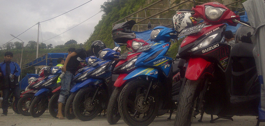 Suzuki-Address-Tes-Irit-Pekanbaru-ke-Padang