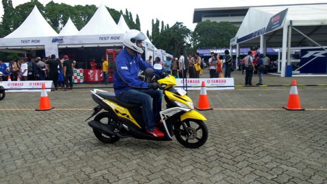 Test Ride Mio M3 125 1