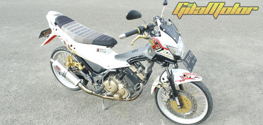 Modifikasi Suzuki Satria FU150 2011, Cukup Main Halus 