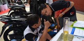 Konsumsi All New Honda BeAT eSP tembus 135 km per liter.