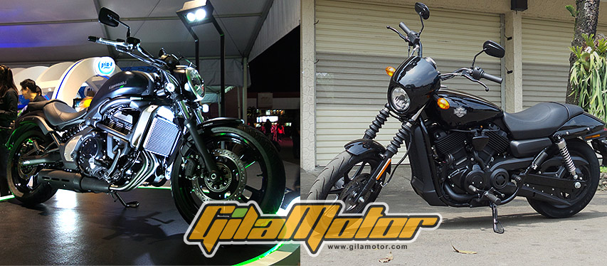  Vulcan  S  650 Dan HD Street  500  Cruiser Jepang vs  Amerika 