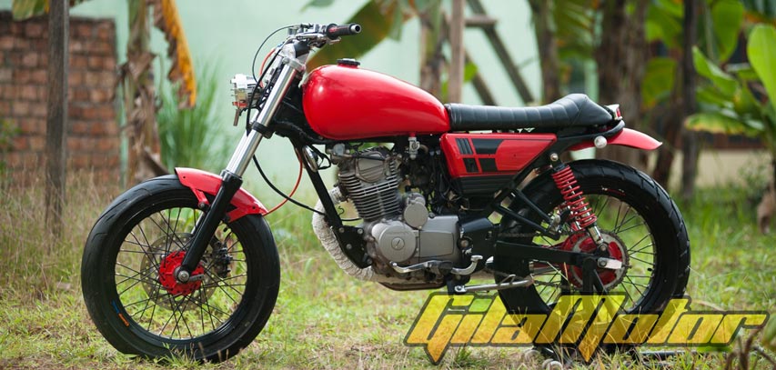 Modifikasi Honda MegaPro 2007 Jambi Ikuti Tren Retro Modifikasi Honda MegaPro 2007 Jambi Ikuti Tren Retro