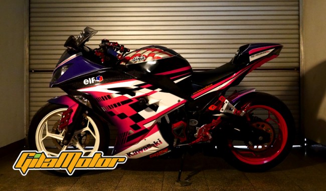 Ninja 250 FI Pink 6