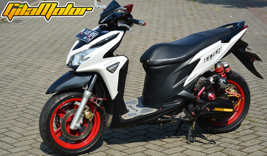  Modifikasi  Honda Vario  125  Fi 2012 Kombinasi Supercharger 