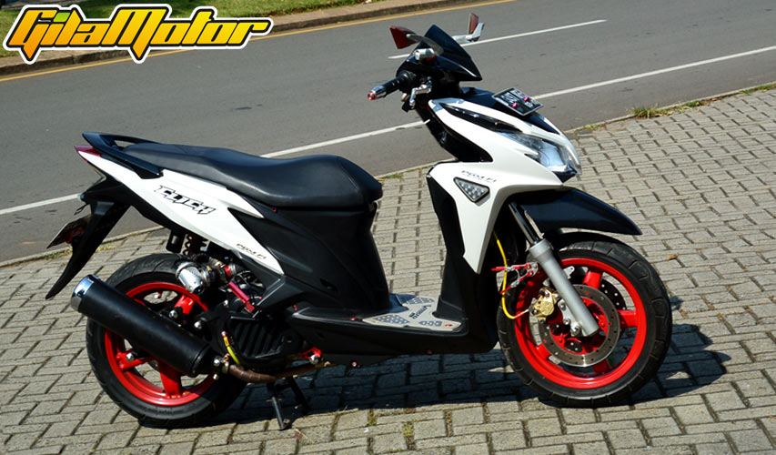  Modifikasi  Honda Vario  125  Fi 2012  Kombinasi Supercharger 