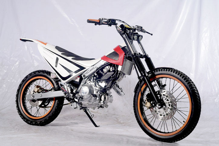 Modifikasi Motor Trail Honda Sonic 150R Trail Bike Tanpa 