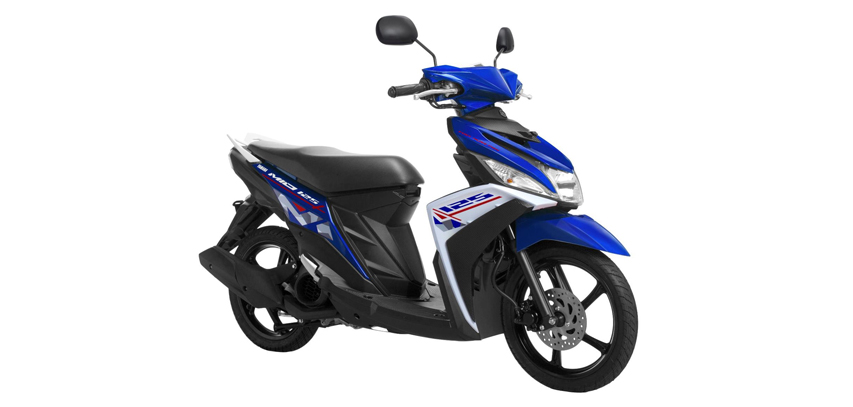 Yamaha Mio M3 125 Tambah Warna dan Striping Baru, Harga 