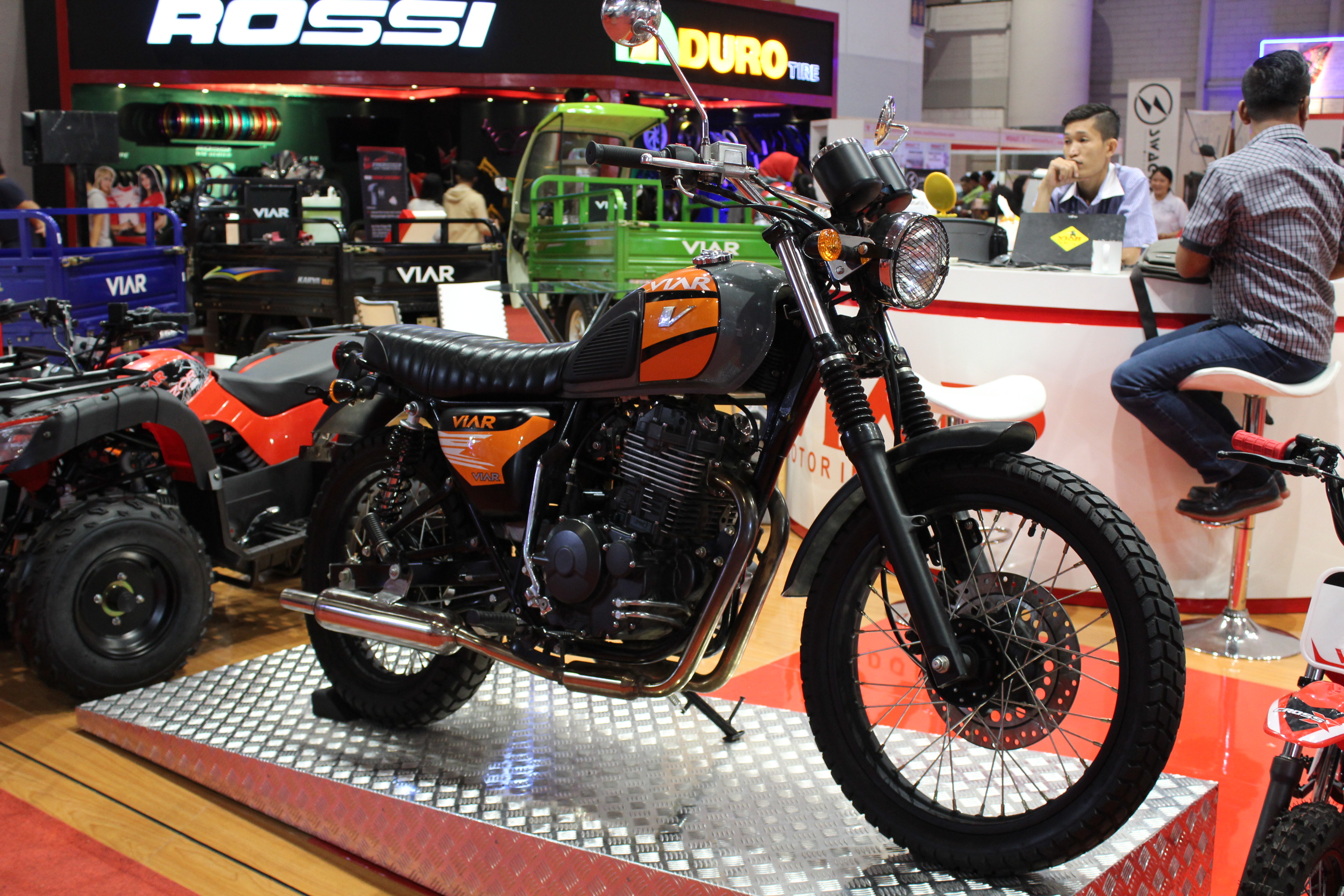 Viar Pamer Scrambler 400 Di Jakarta Fair Gilamotor