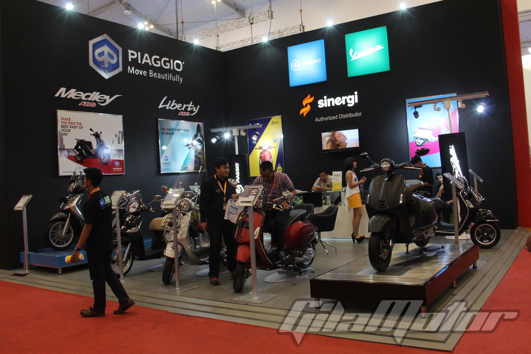 Hadir di GIIAS 2016, Piaggio Indonesia Tawarkan Beragam 