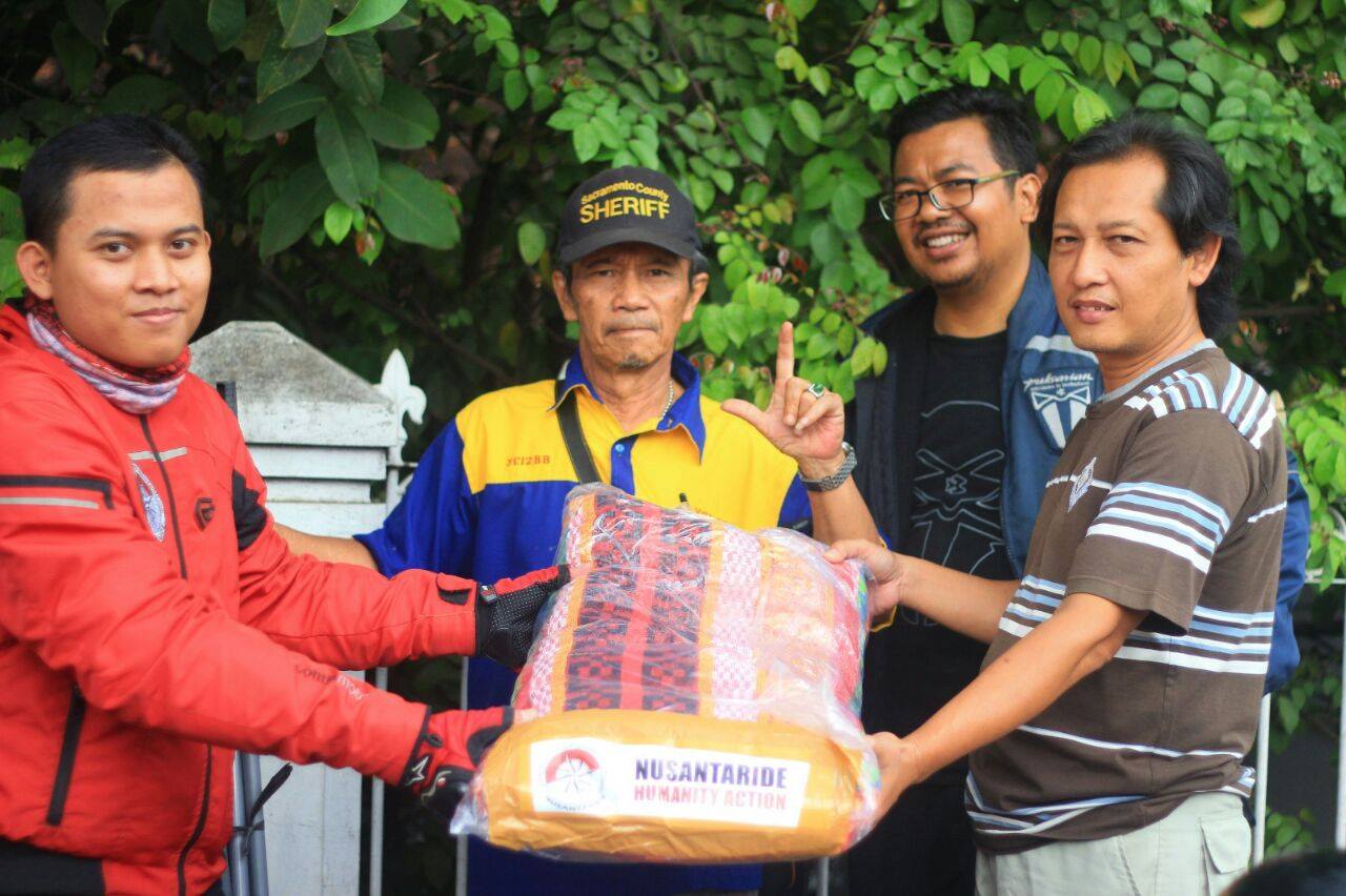 Nusantaride Humanity Action Di Garut Dan Sumedang Gilamotor