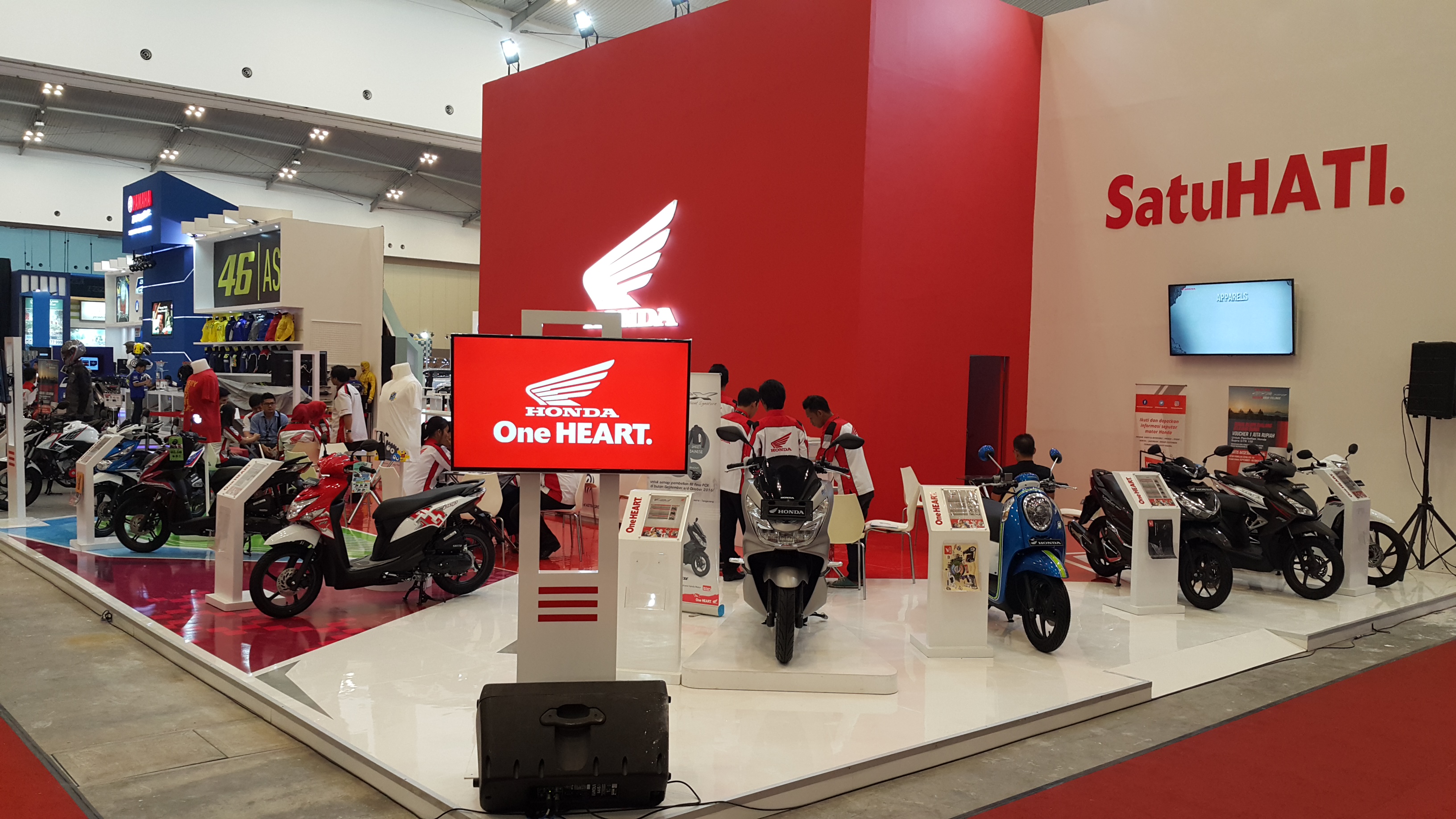 Wahana Honda Hadir Di Pekan Raya Indonesia 2016 Gilamotor