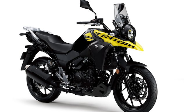 Suzuki V-Strom 250 punya penampilan yang tak kalah tangguh.