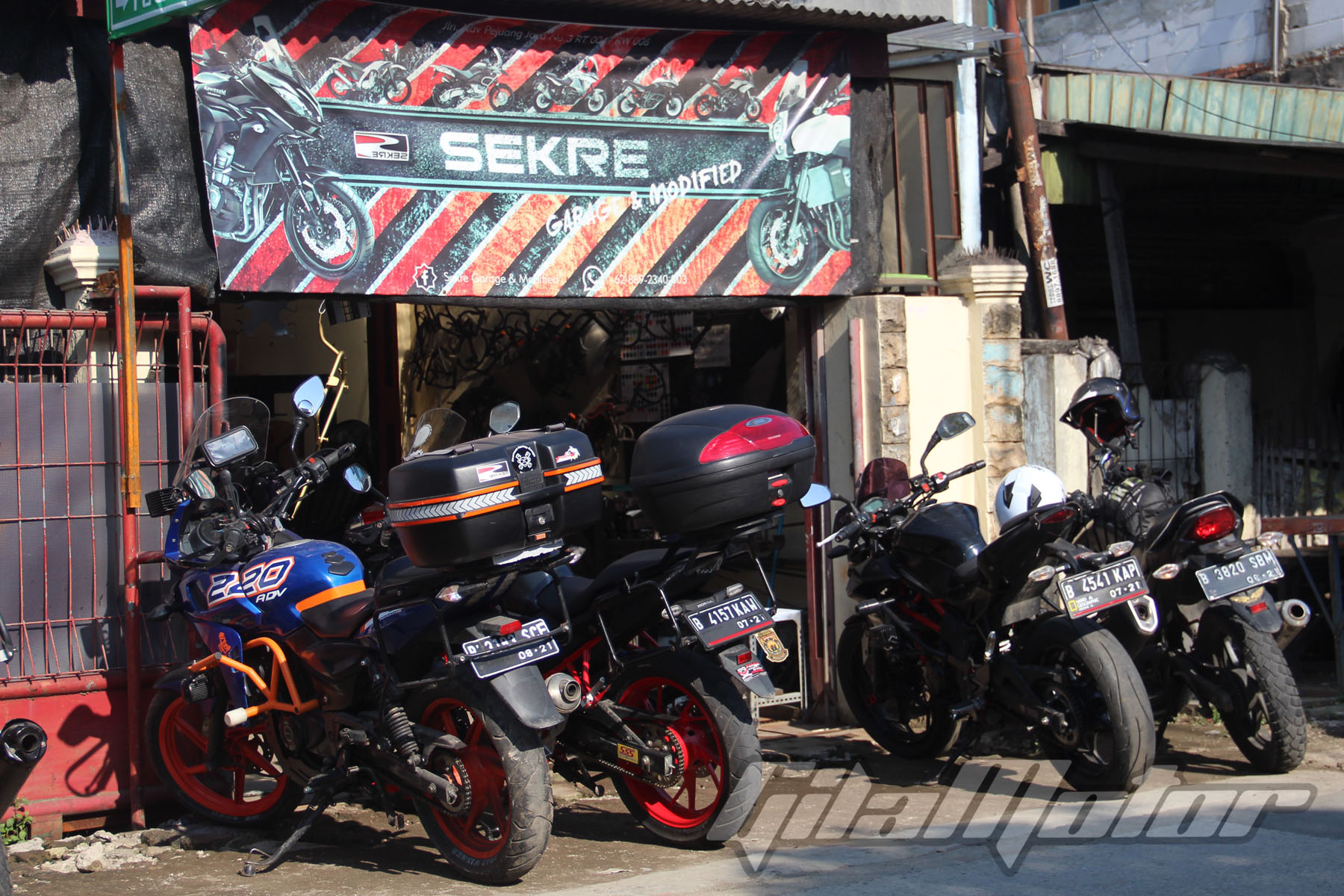 Sekre GarageModified Surganya Penggemar Adventure Gilamotor