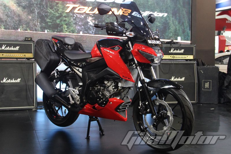 Biaya Modif Suzuki GSX-S150 Standar Jadi Touring Edition 