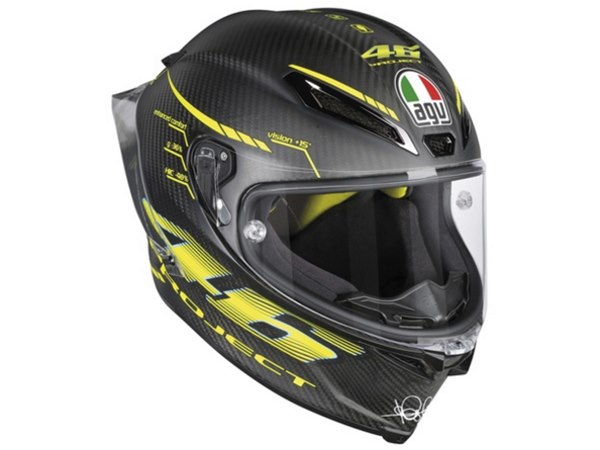 Daftar Harga Helm AGV Rossi - PISTA GP R E2205 TOP - PROJECT 46 2.0 CARBON MATT - 1,400.00 €