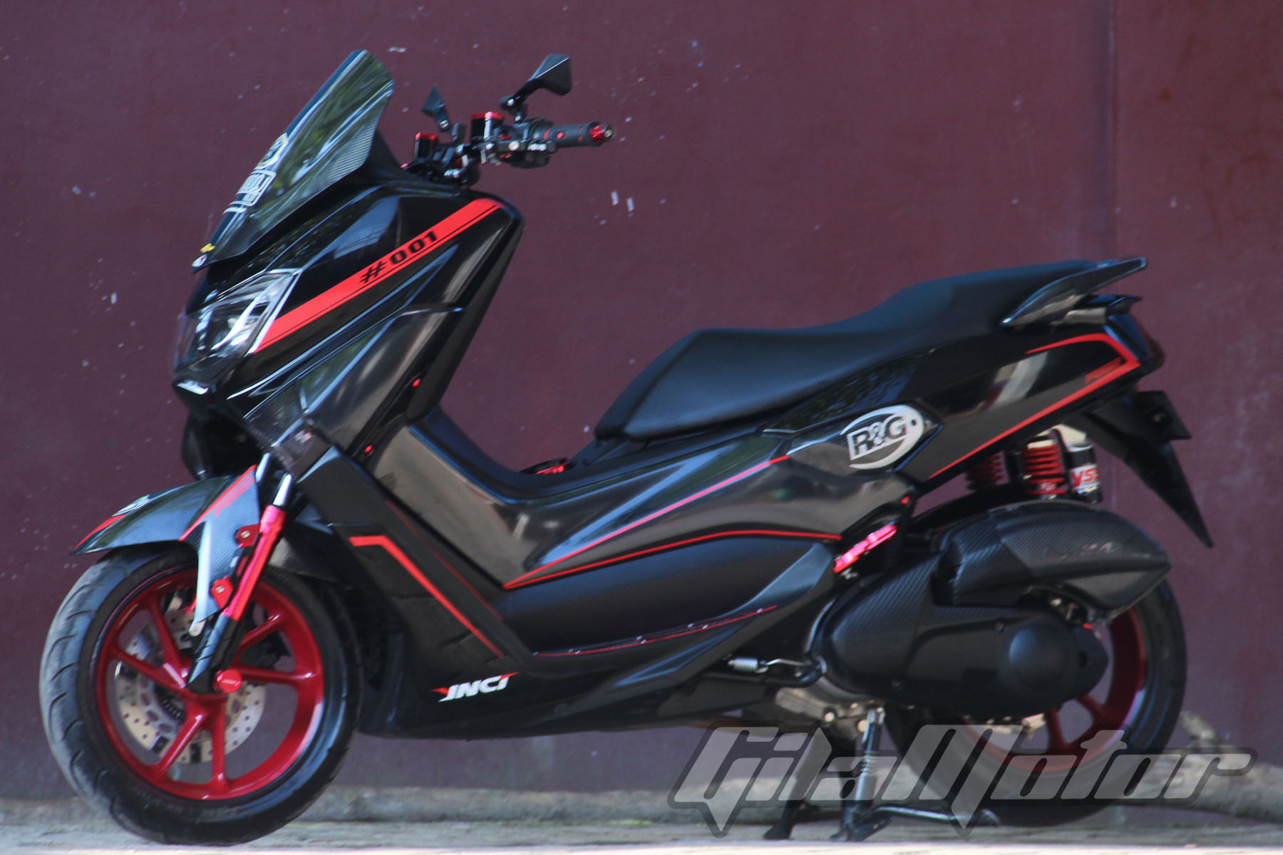 Modifikasi Yamaha NMax Kalimantan 2 Gilamotor