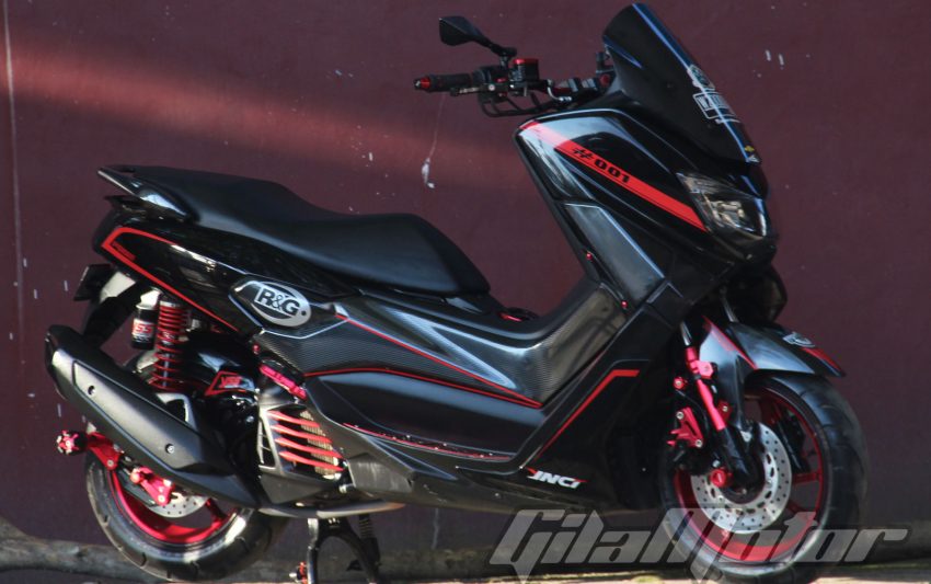 Modifikasi Yamaha NMax  Kalimantan Ogah Tampil Pasaran 