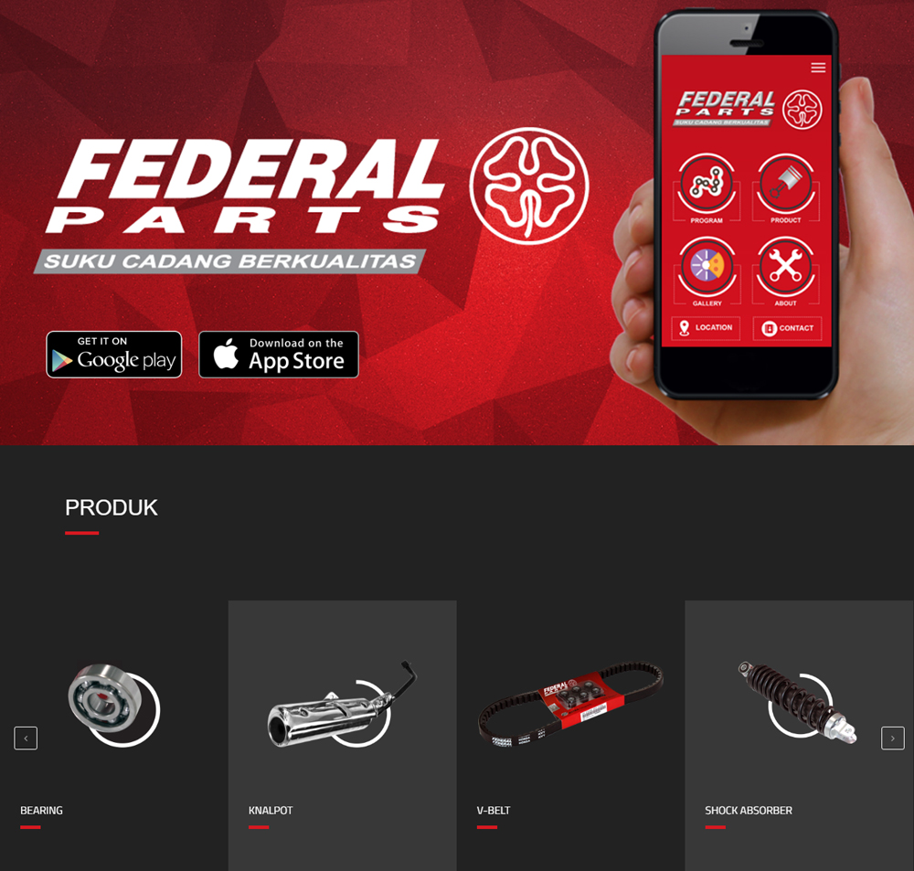 Aplikasi Mobile Federal Parts