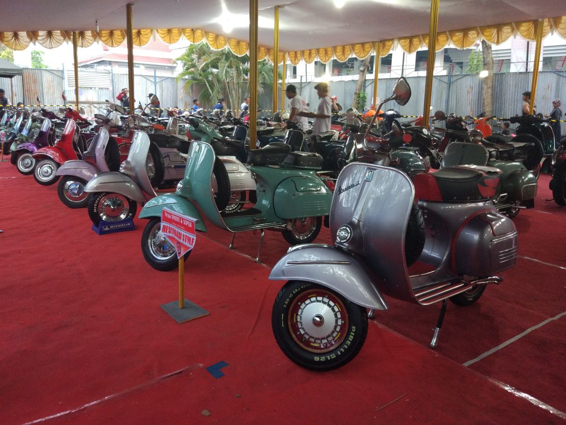 Indonesia Scooter Festival : Jogja Banjir Vespa!  Gilamotor