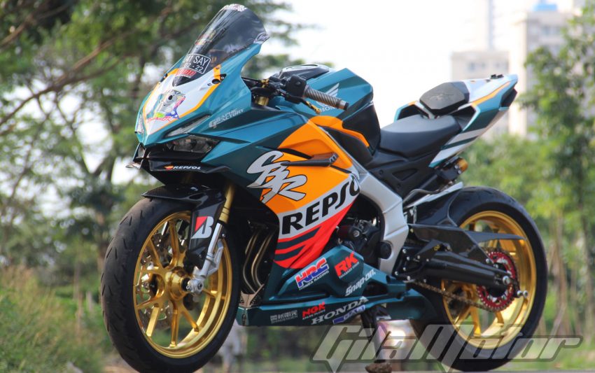 Modifikasi All New Honda CBR250RR : Serba Spesial  Gilamotor