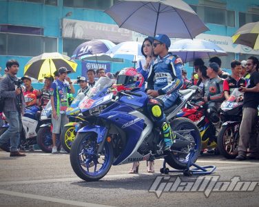 Galang Hendra Pimpin Victory Lap Yamaha Sunday Race 2017 Seri 4
