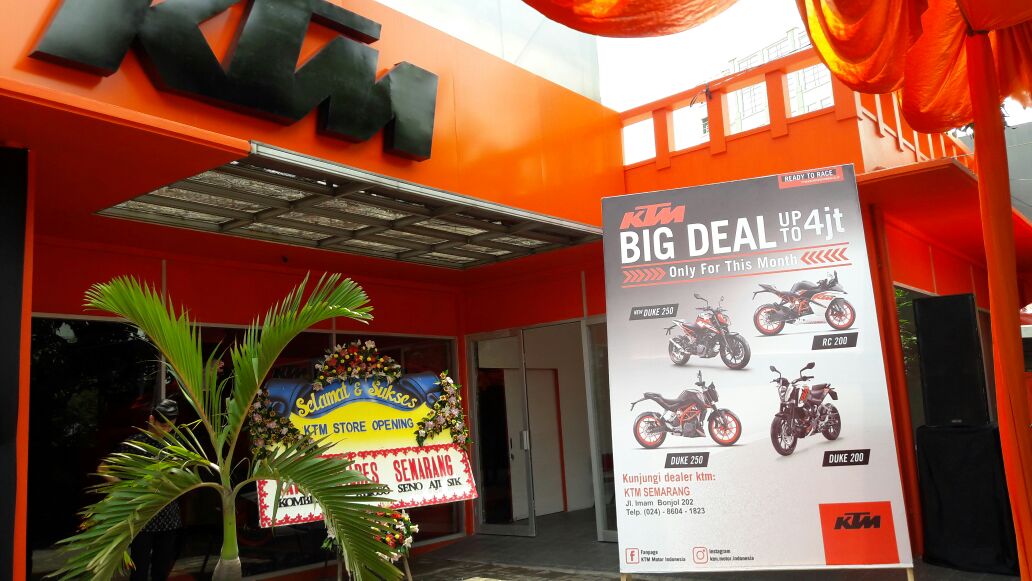  Daftar  Harga  Motor  KTM  Buat Konsumen Semarang Gilamotor