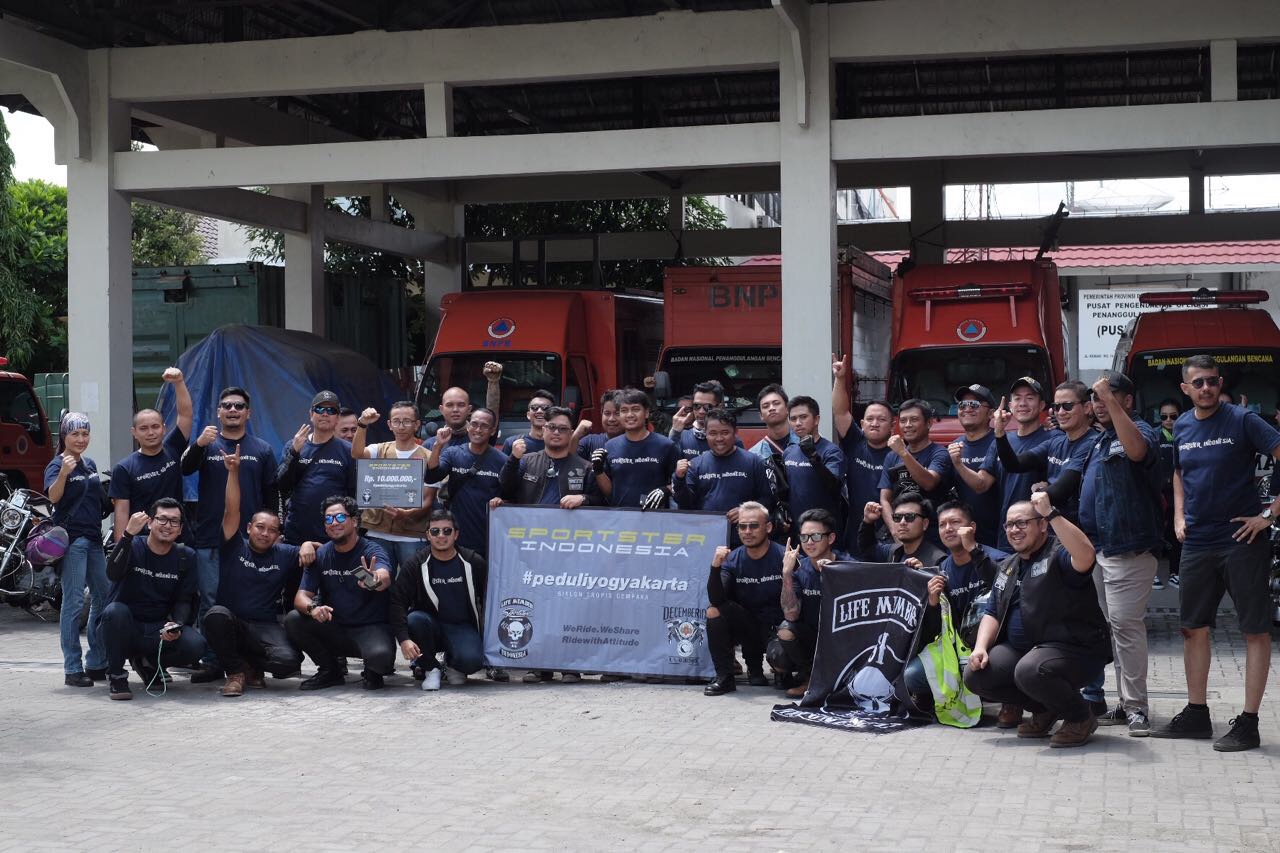 Decemberride 2017 Komunitas Moge Sportster Indonesia