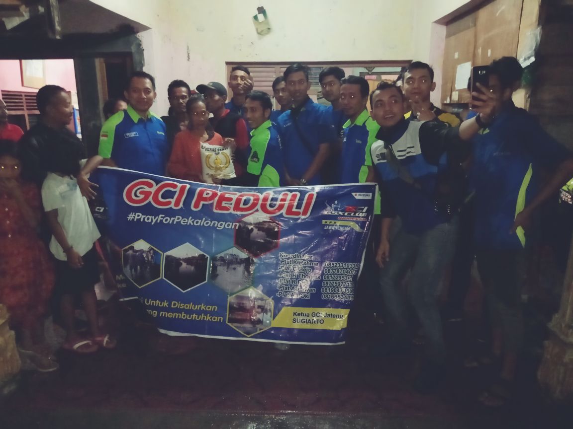 Baksos Komunitas Suzukii GSX Club Indonesia