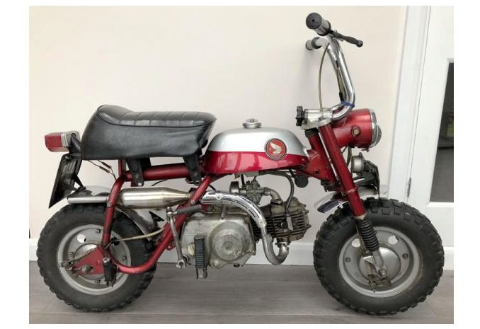 Honda Monkey  Bekas  John Lennon Dilelang Gilamotor