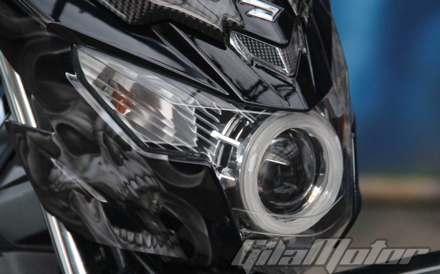 Modifikasi Suzuki Satria F150 Black Predator 1