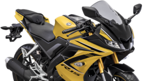 All New R15 Racing Yellow