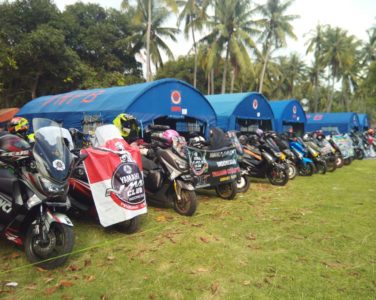 Gathering Nasional ke-3 Yamaha Nmax Club Indonesia (YNCI) di Lombok Nusa Tenggara Barat (2)