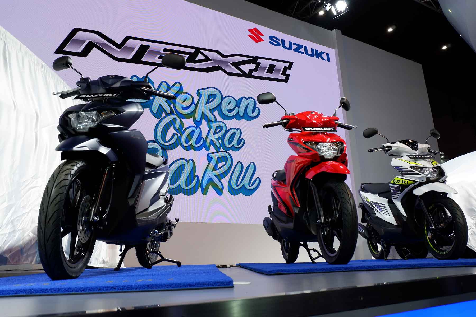  Suzuki  Umumkan Harga Perkenalan Nex  II Gilamotor