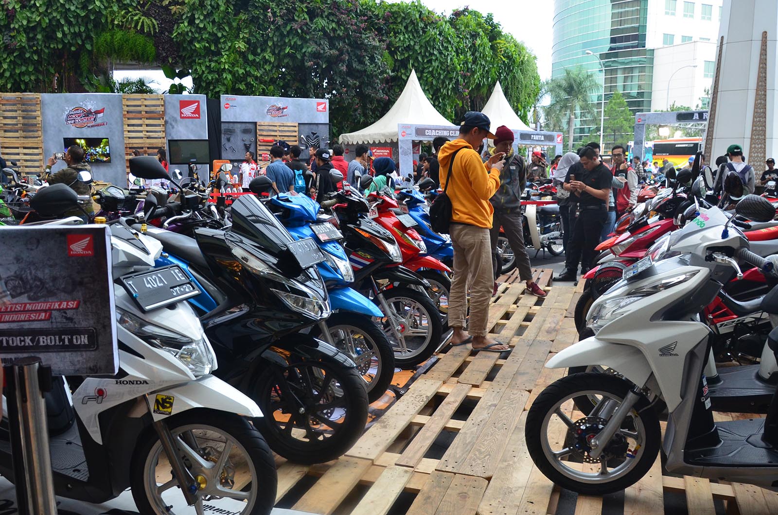 Daftar Pemenang Honda Modif Contest Bandung Gilamotor