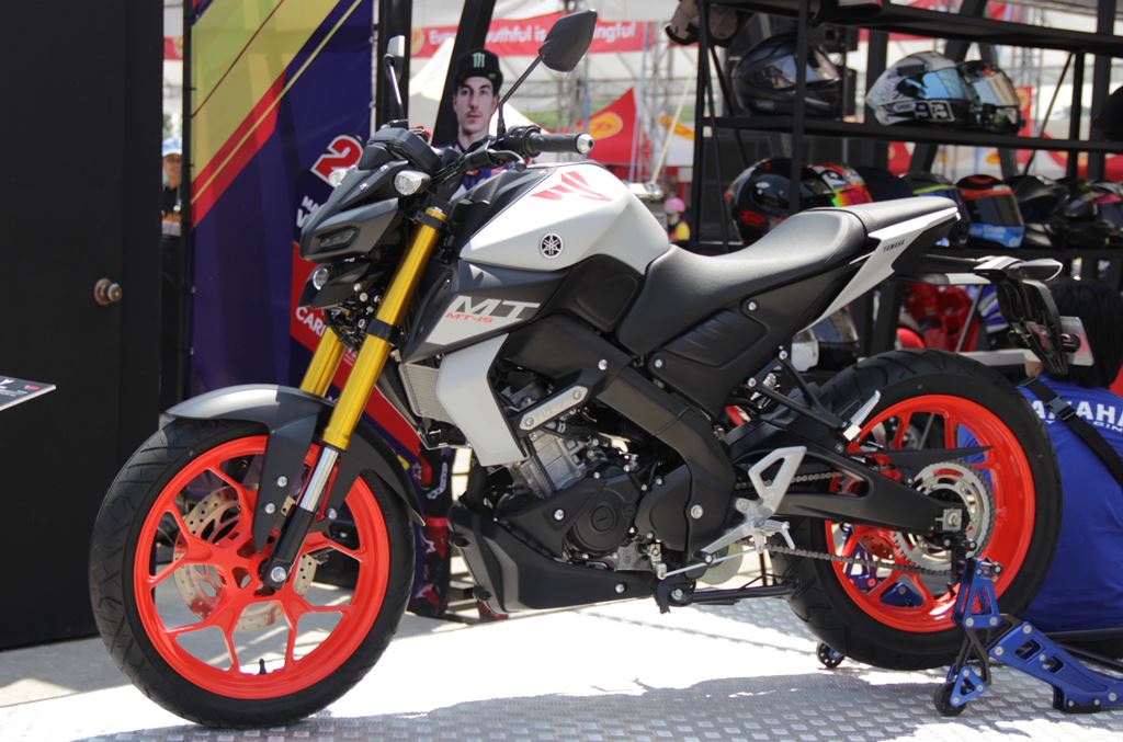 Bertemu Langsung Yamaha MT 15 Tampang Sangar Jadi Daya 