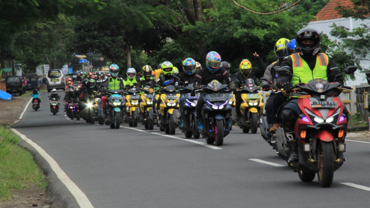 Member Aerox 155 Riders Club Indonesia Terus Bertambah 