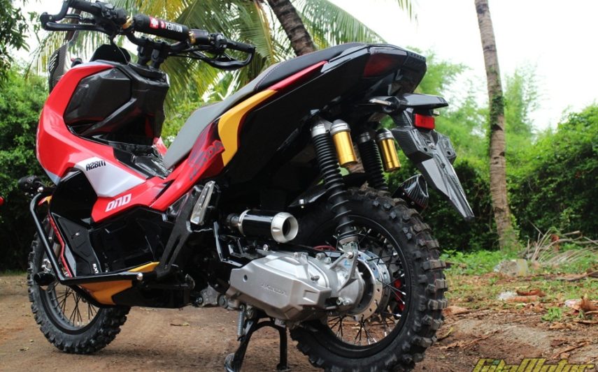 Modifikasi Honda ADV150 Perkuat Karakter Motor Petualang 