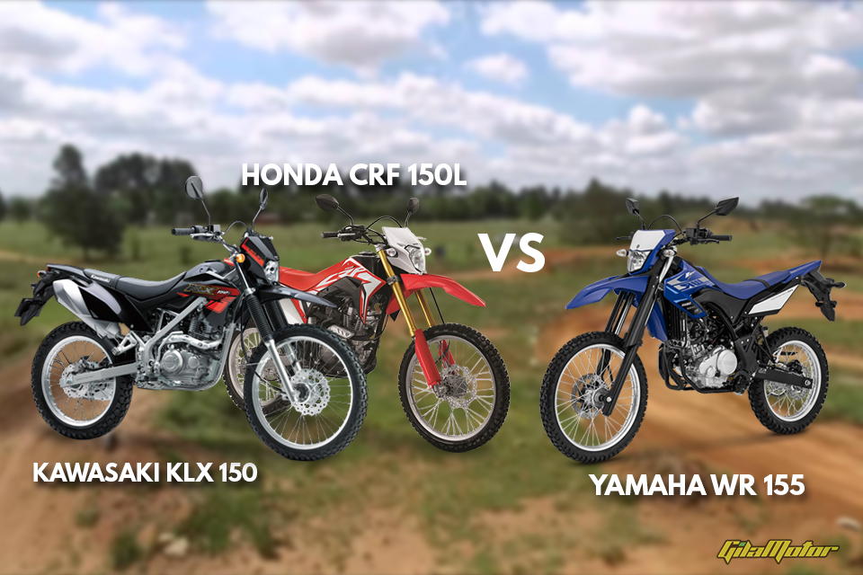 Menantang Kawasaki  KLX 150 Dan Honda  CRF150L Apa 