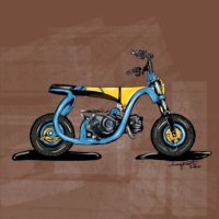 Minion mini bike- Tiba Tiba Garage – 2021 (1)
