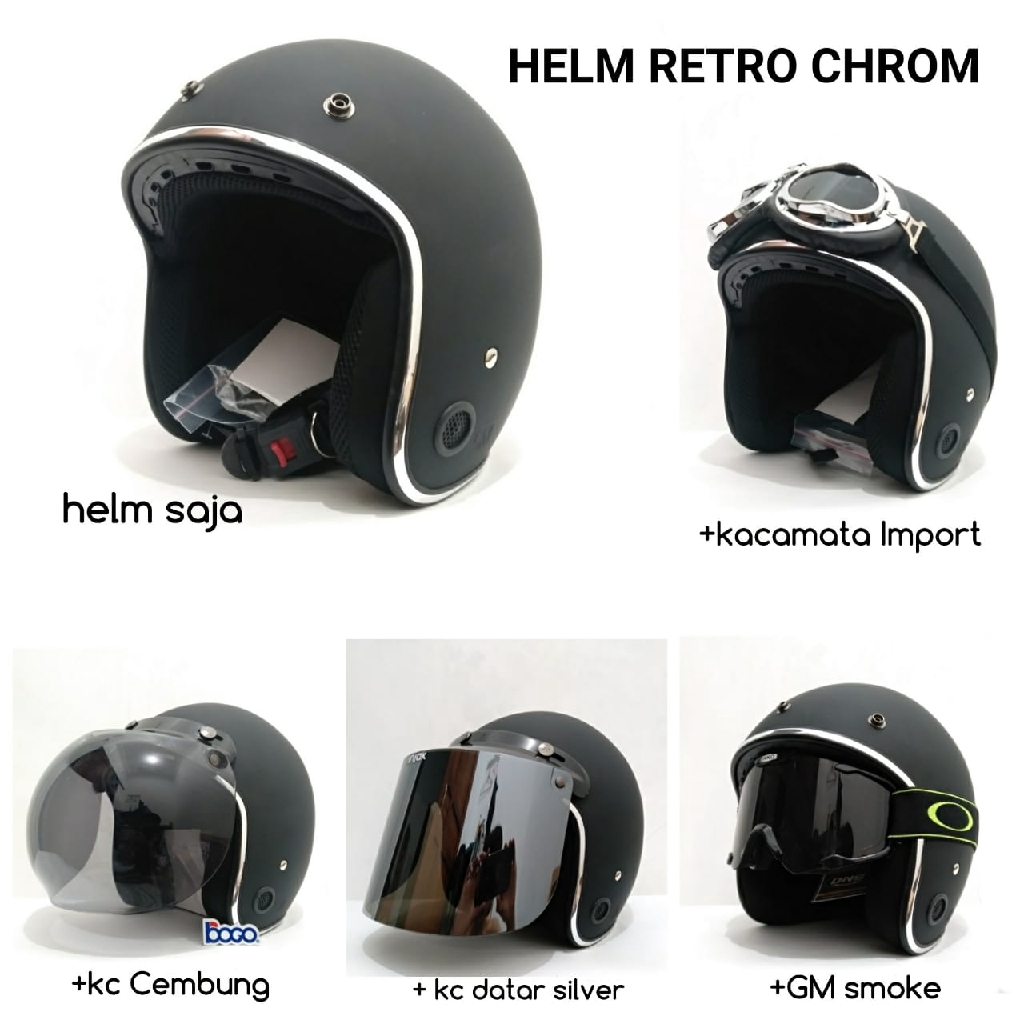 jenis helm bogo