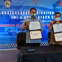 Penandatanganan jalinan kemitraan antara IMI dan Ancol Beach City berlaku lima tahun