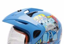 helm motor untuk anak sesuai standar